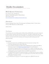 MUD Board of Directors