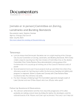 [remote or in person] Committee on Zoning, Landmarks and Building Standards
