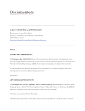 City Planning Commission