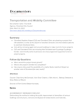 Transportation and Mobility Committee