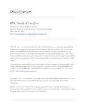RTA, Board of Directors