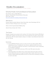 Omaha Public Schools Board of Education