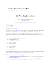 City Planning Commission