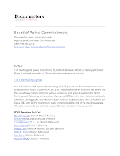 Board of Police Commissioners