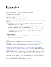 Administrative Operations Committee