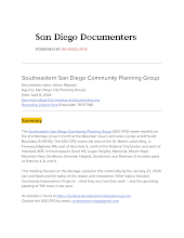 Southeastern San Diego Community Planning Group
