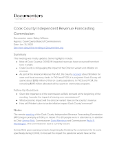 Cook County Independent Revenue Forecasting Commission