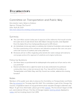 Committee on Transportation and Public Way