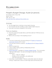 People's Budget Chicago: Austin [in-person]