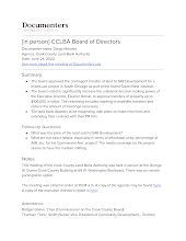 [in person] CCLBA Board of Directors