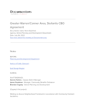 Greater Warren/Conner Area, Stellantis CBO Agreement