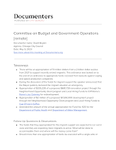 Committee on Budget and Government Operations [remote]