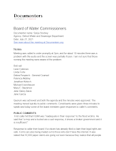 Board of Water Commissioners