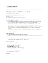 Tulare County Board of Supervisors