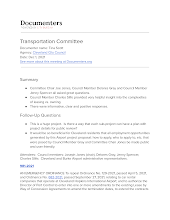 Transportation Committee