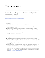 Committee on Budget and Government Operations [remote or in person]