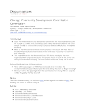 Chicago Community Development Commission Commission