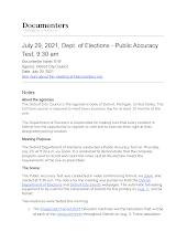 July 29, 2021, Dept. of Elections - Public Accuracy Test, 9:30am